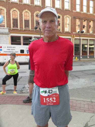 Jack Hines, 89, Is  Oldest Participant